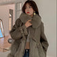 Net Red Fried Street Imitation Fox Fur Coat Female Winter Sheep Skin Stitching Fur Coat Young