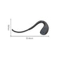 Bluetooth Earphones Bone Conduction Headsets Waterproof Sports Noise-Reduction Headphones with Mic