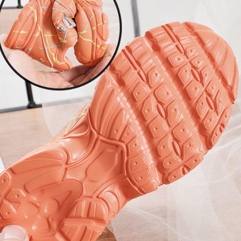 Children's Sneakers Mesh Girls Breathable Net Shoes Fashion Luminous Old Shoes Spring and Autumn Boys Shoes