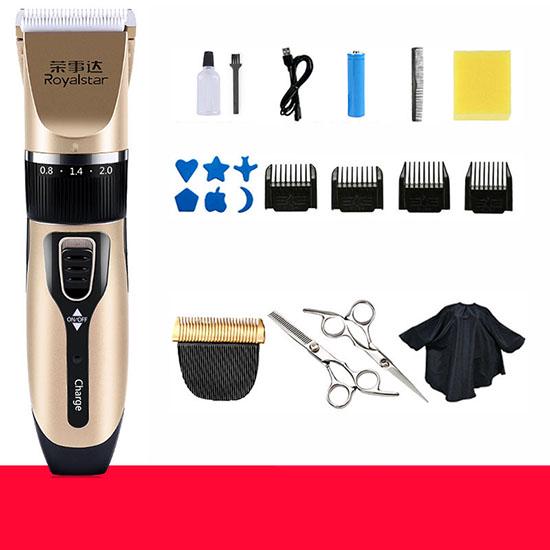 Rechargeable Low-noise Hair Clipper Remover Cutter Grooming Hair Trimmer Electrical Hair Cut Machine