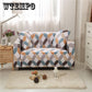 1/2/3/4 Seater Soft Elastic Slip-resistant Sofa Cover Easy Stretch T shape Slipcover