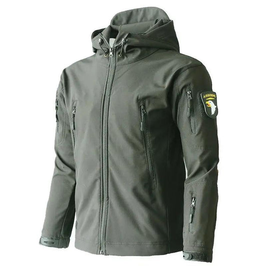 Cold-proof Jacket Jacket Men's Winter Three-in-one Soft Shell Windproof Waterproof Mountaineering Suit Ski Fishing Riding Suit
