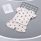 Two-piece Suit Children's Summer Thin Short-sleeved Pajamas Set Children's Home Service Girl's Baby Air-conditioned