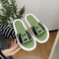 Cute Puppy Slippers Four Seasons Casual Flat Shoes Indoor Non-slip Cotton Shoes Soft Shoes