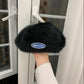 Winter Korean Fashion Sweet Rabbit Fur Beret Hat Women's British All-match Painter Hat