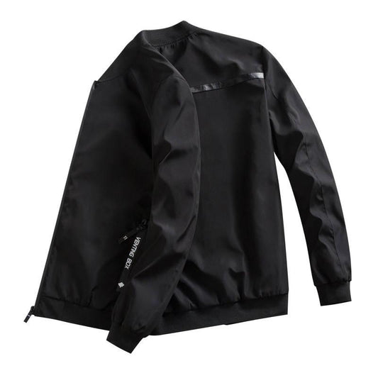 Men Baseball Jacket Coats Loose Luxury Pilot Jackets Men's Stand Collar Top Jacket Coat Man Outwear