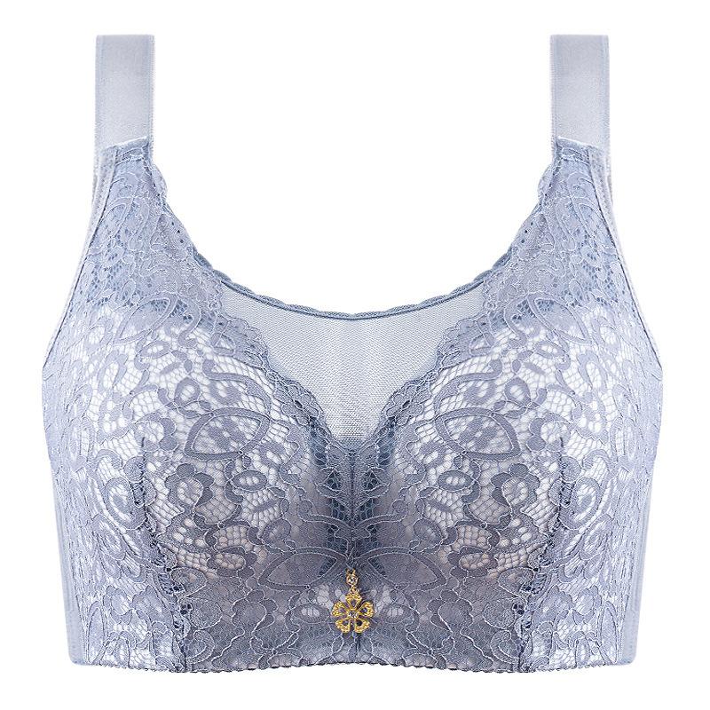Sexy Pushup Bra Bras C D E F Plus Size Bralette Women Lingerie Wireless Underwear Lace Brassiere Large Big Size 38-46 Ladies