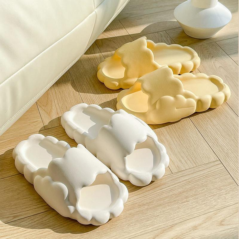 Soft Slippers Women's Summer Home Indoor Thick-bottomed Bathroom Bath Non-slip Couples Household Feces Sense Sandals and Slippers Men
