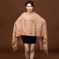 Red Embroidered Scarf Female Ethnic Style Thick Double-sided Warmth Shawl Dual-use Autumn and Winter Wild Long Section