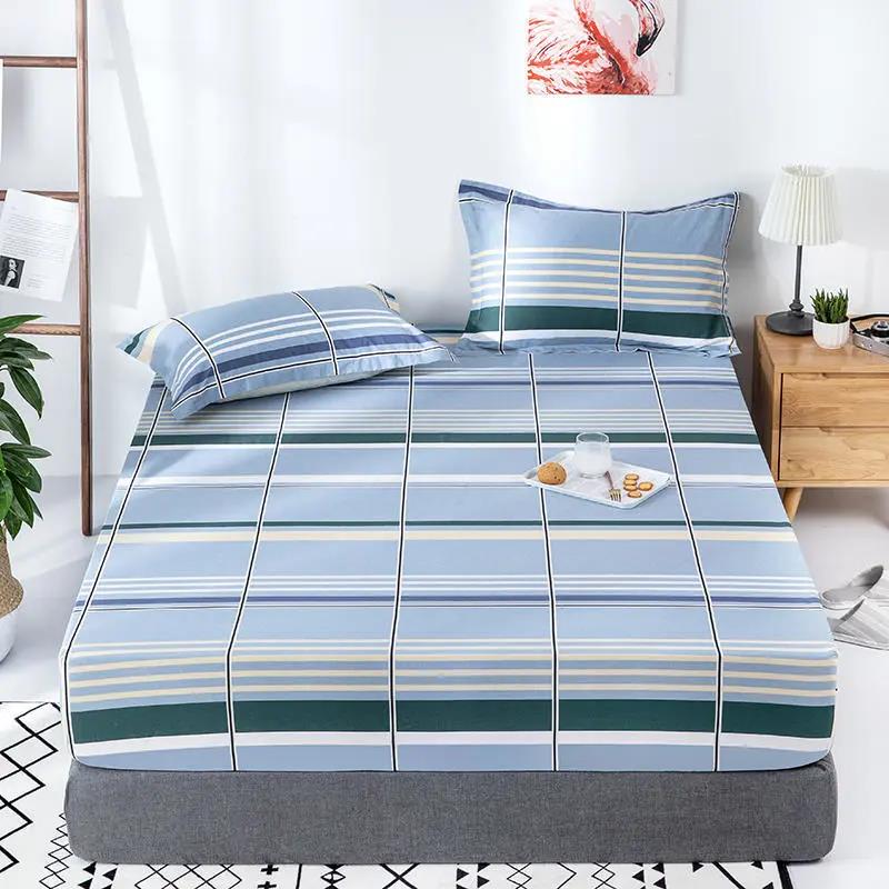 Pure Cotton Fitted Sheet One-piece Simmons Protective Cover Mattress Cover Dust Cover
