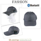 Wireless Bluetooth Earphone Outdoor Peaked Cap Sun Hats with Mic Handsfree Headphone for Cell Phone