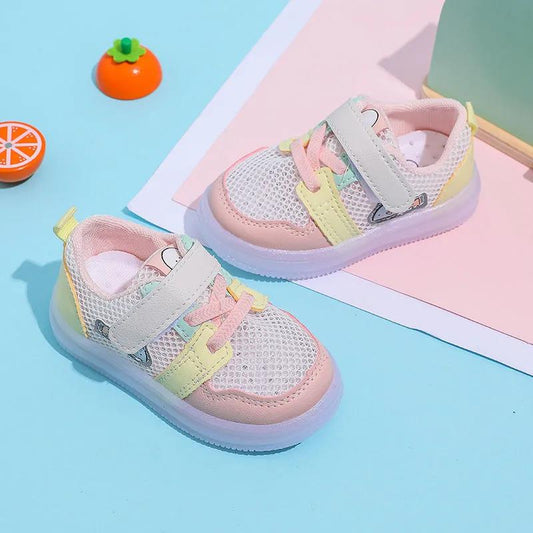 Mesh Kids Sneakers Lightweight Children Shoes Casual Breathable Boys Shoes Non-slip Girls Sneakers