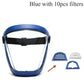 Full Face Protective Cover Kitchen Transparent Protective Cover Household Oil Splash-Proof Eye Facial Care