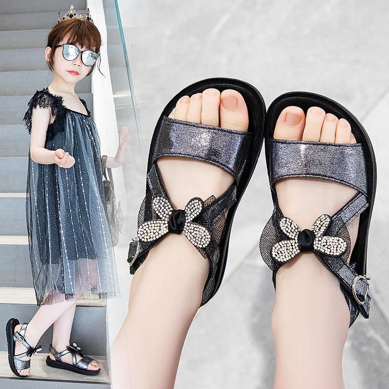 Children's Sandals  Girls  Princess  Baby Shoes  Summer Fashion  Soft Soles  Medium  Large Children's Shoes