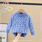 Children's Sweaters Mink Wool Thickening In The Autumn Winter Child Boy's Head Warm Sweater Render Unlined Upper Garment