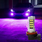 H16 220W Color Natural/ Strobe Light LED Car Front Fog Light Super Bright Headlight Car Light Bulb