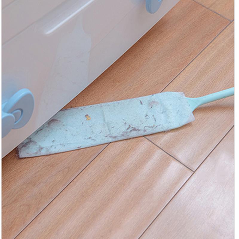 Lengthened Non-woven Cleaning Brush Flat Brush Head Dust Removal Gap Brush Long Handle