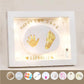 Baby Full Moon Souvenir Hand and Foot Prints Hand and Foot Prints Mud Baby Centenary Gift Newborn Creativity Forever