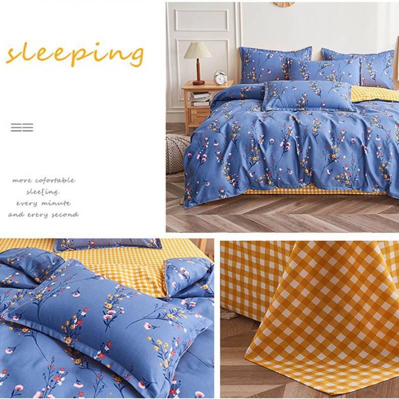 Printing Bed Single Four-piece Sheets Are Set of Homes for Home Beds