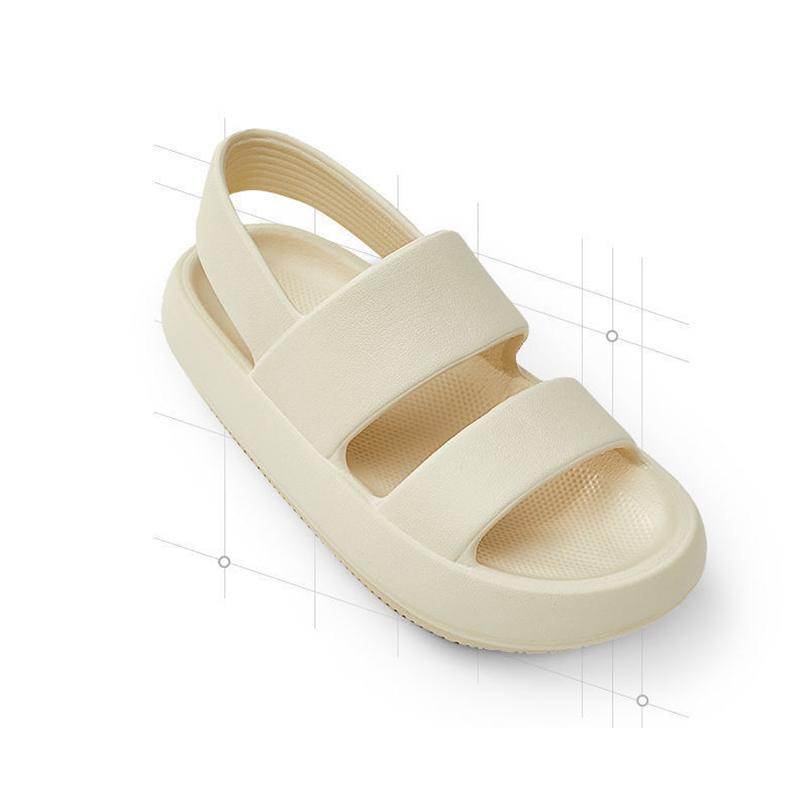 Thick-soled Sandals Women's Slippers Women's Super Soft Heightened EVA Sandals Outdoor Wear Non-slip Thickening