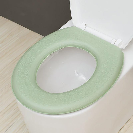 EVA Waterproof Washable Toilet Seat Cover Universal Household Sticky Toilet Seat Four Seasons Available Toilet Seat Toilet Seat