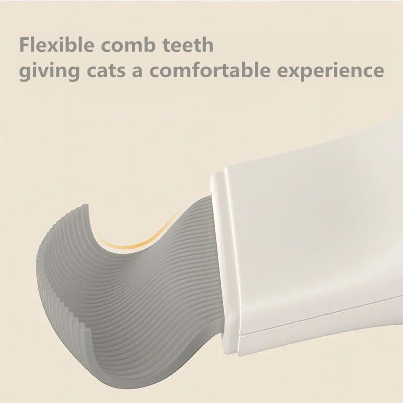 Cat Hair Pet Grooming Shell Comb Cat Supplies Cleaner Combing Artifact Pet Dogs Floating Hair Remover Knots Hair Cleaner Pets Cats Massage Combs