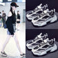 Women Sneakers Fashion Thick Bottom Womens Platform Sneakers Casual Shoes Zapatos De Mujer