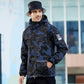 Outdoor Jacket Waterproof and Windproof Three-in-one Thickening Plus Velvet Winter Mountaineering Suit with Plus Velvet Liner Thick Coat Travel Jacket