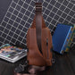 Chest Bag Men Large Capacity Multi-pocket Zipper Color Matching Shoulder Bag Outdoor Sports Pockets