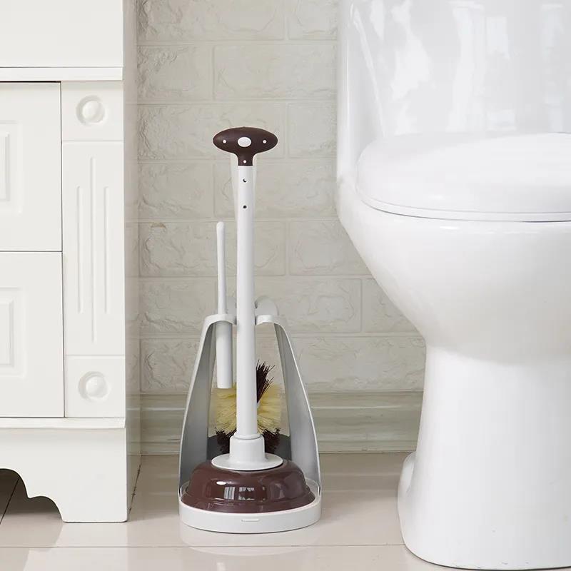 Bathroom Toilet Brush No Dead Ends Cleaning Toilet Wash Toilet Gap Long Handle To Wall-hung Household Suit