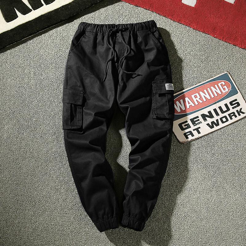 Summer Casual Overalls Men's Camouflage Pants Male Harem Pants Feet Pants Plus Size