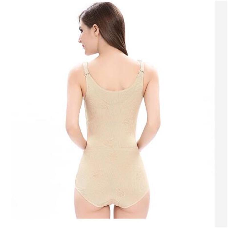 2PCS/set Postpartum Waist Bodysuit Tummy Control Waist Trainer Women Sexy Siamese Corset Postpartum