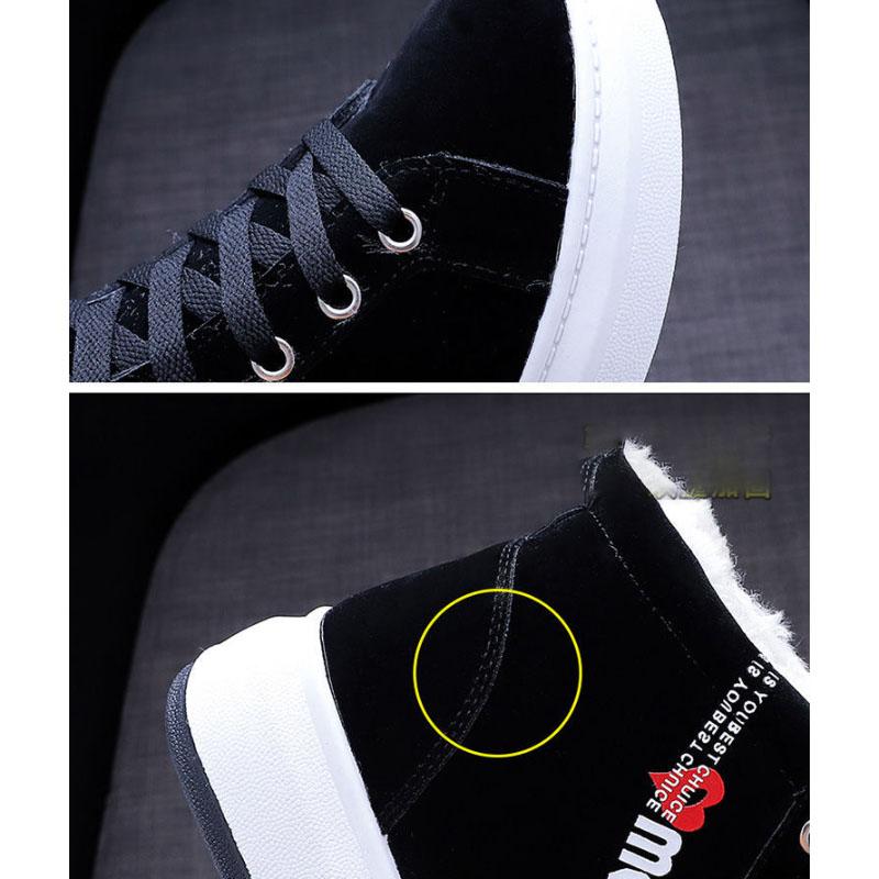 Women's Winter Cotton Shoes Plus Velvet Warm Fashion Plush Snow Boots