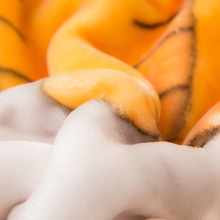 Home Textiles Flannel Plus Fleece Blanket Super Warm Soft Solid Blanket Coral Fleece Bedspread Mattress