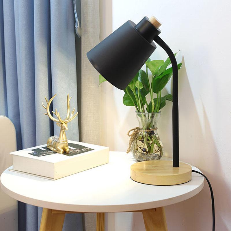 Students Learn Eye Protection Bedside Desk Simple and Creative Plug-in Dimming Table Lamp