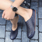 Summer Beach Shoes New Fashion Couple Hole Shoes Soft Bottom Slippers Outdoor Hollow One Word