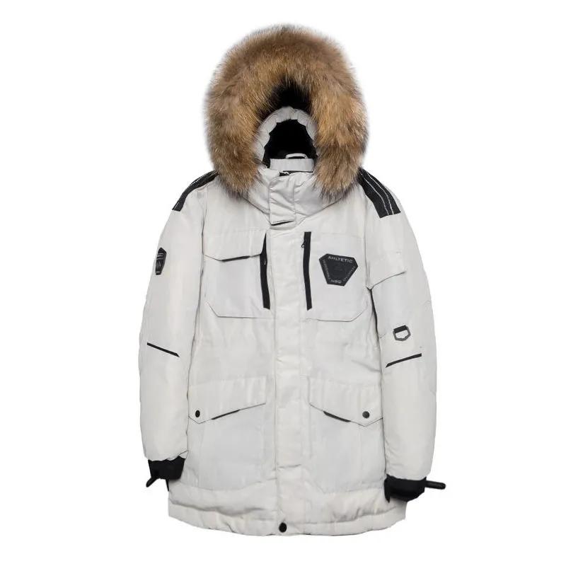 Women's Short Down Jacket Korean Star Outdoor Winter Coat Large Size Women's Autumn and Winter Big Fur Collar Warm Cotton Clothing Couple Clothes