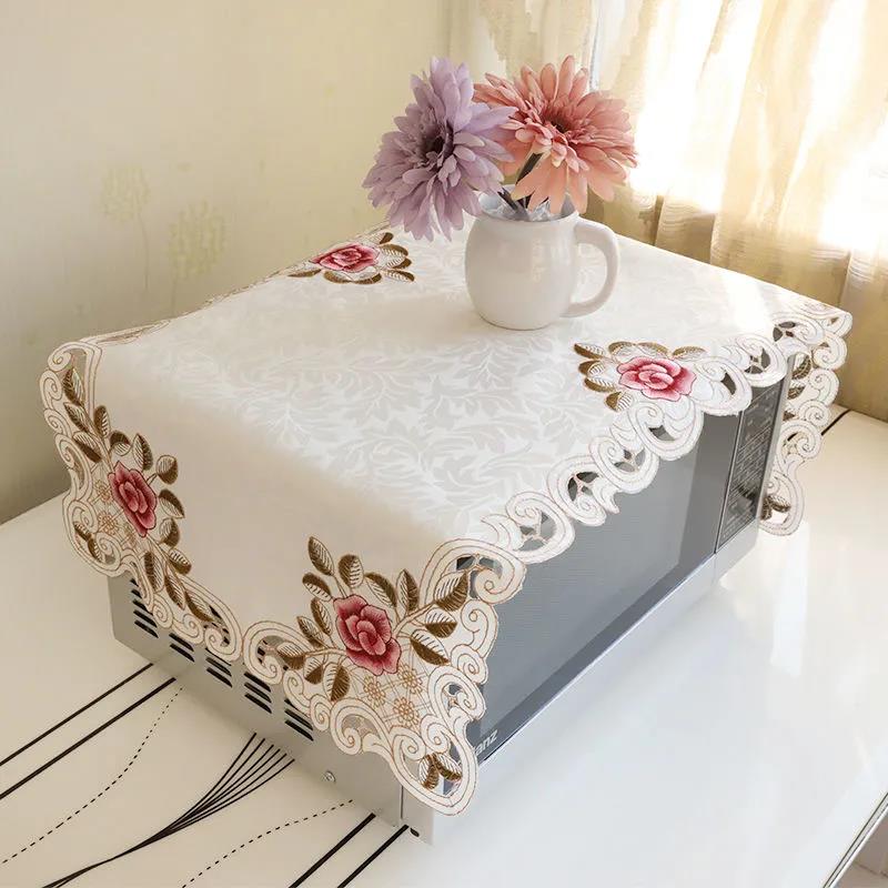 40*80cm Microwave Oven Cover Dust Cover Cloth Cover Oil Cover Cloth Oven Cover Three Sides All-inclusive