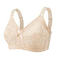 Ladies Bra Ultra-thin No Sponge Large Size Adjustment Type No Steel Ring To Collect Auxiliary Breasts Gather Breathable Bra