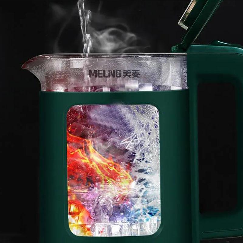 Thermal Insulation Glass Electric Kettle Household 304 Stainless Steel Kettle Large-capacity Health Teapot