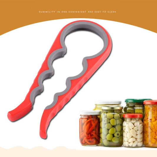 4-in-1 Opener Gourd-shaped Can Creative Multifunction Screw Cap Jar Bottle Opener Kitchen Tools