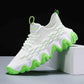 Plus Size 39-44 Fashion Summer Men Sneakers Low-top Mesh Running Basketball Shoes Outdoor Non-slip Shockproof Shoes