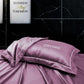 Cotton Embroidered Pillowcase Washed Silk Solid Color Pillowcase Single 48x74 Pair Pack