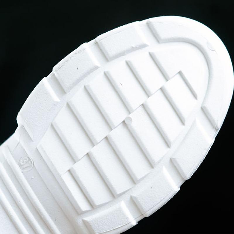 Fashion Clearance Women's Breathable Net Shoes Hollow All-match Net Sports Shoes Student Flat White Shoes