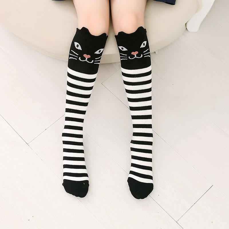 Knee-in-tube Socks Stockings Korean Children's High-tube Cotton Baby Socks