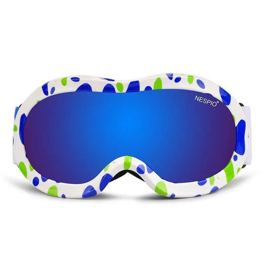 Children's Ski Goggles Men and Women Double Anti-fog Outdoor Mountaineering Snow Skiing Goggles 3-14 Years Old