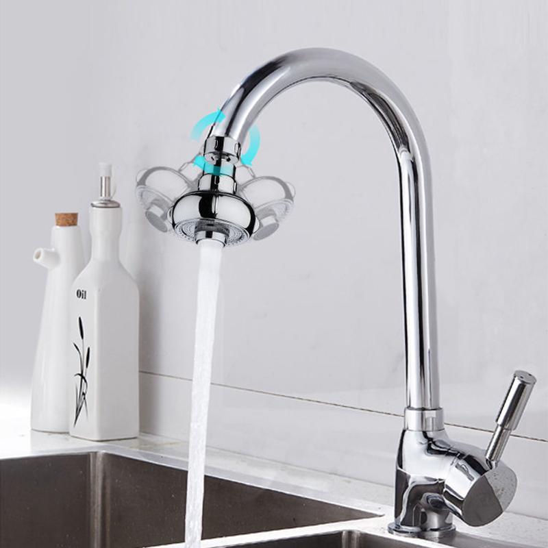 Kitchen Basin Faucet Splash-proof Shower Filter Water Filter Rotatable Universal Sprinkler Water Saver