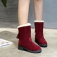 Women Boots Women Winter Fur Snow Boots Ladies Warm Wool Booties Ankle Boot Women Cotton Shoes
