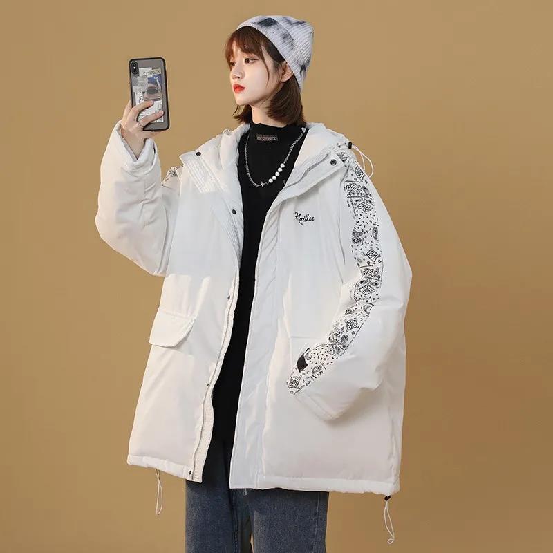 Cotton-padded Jacket Women Korean Version Loose Wild Cotton-padded Jacket Winter National Tide Thick Coat Student Couple Cotton-padded Jacket