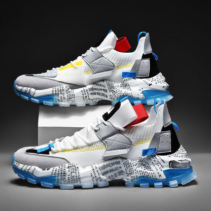 Fashion Men's Sneakers Summer Design New Trend Mens Shoes Casual Mesh Breathable Light Tenis Masculino Adulto Footwears